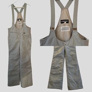 Vintage Ossi Skiwear Snow Bib Overalls Men Size L